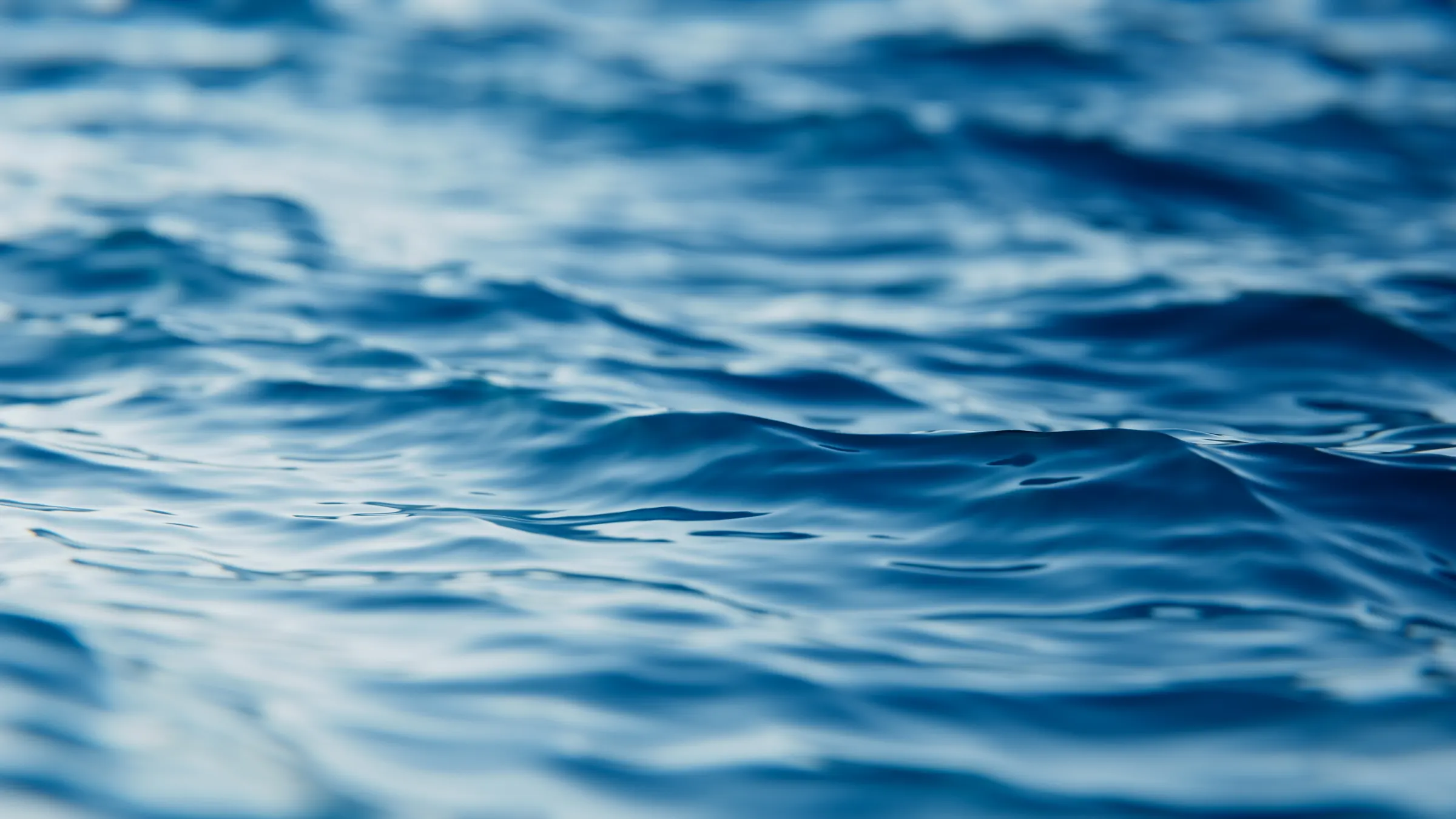 Open ocean water